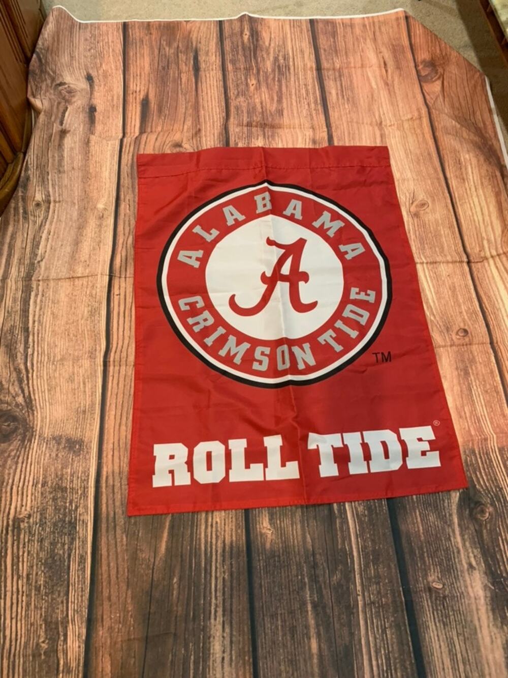 Evergreen Alabama Crimson Tide Roll Tide Flag 39.5x29.5 NCAA